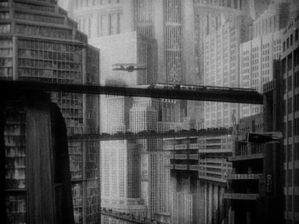 Metropolis was shot on location in Berlin which was, at the time of filming, the most futuristic-looking city in Europe